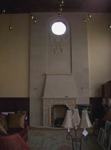 GFRC Fireplace Mantel